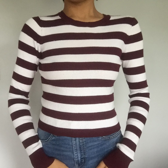 Fitted Cropped Sweater - Picture 2 of 2